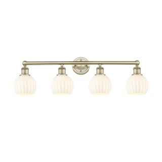 A thumbnail of the Innovations Lighting 616-4W 10 33 White Venetian Vanity Antique Brass