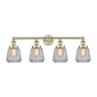 A thumbnail of the Innovations Lighting 616-4W-10-34 Chatham Vanity Antique Brass / Clear