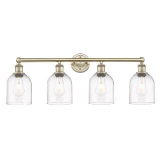 A thumbnail of the Innovations Lighting 616-4W-12-33 Bella Vanity Antique Brass / Clear