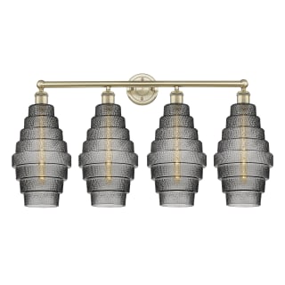 A thumbnail of the Innovations Lighting 616-4W-20-35 Cascade Vanity Antique Brass / Smoked