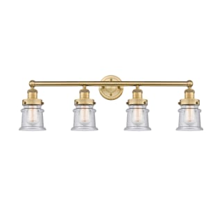A thumbnail of the Innovations Lighting 616-4W-11-33 Canton Vanity Brushed Brass / Seedy