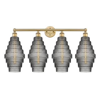 A thumbnail of the Innovations Lighting 616-4W-20-35 Cascade Vanity Brushed Brass / Smoked