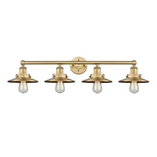A thumbnail of the Innovations Lighting 616-4W-8-35 Railroad Vanity Brushed Brass