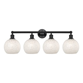 A thumbnail of the Innovations Lighting 616-4W 12 35 White Mouchette Vanity Matte Black