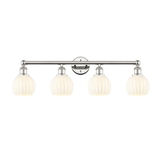 A thumbnail of the Innovations Lighting 616-4W 10 33 White Venetian Vanity Polished Nickel