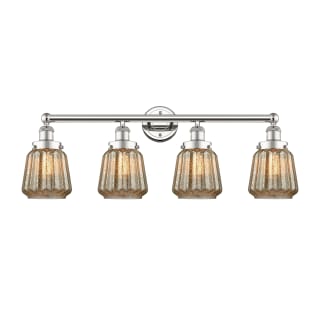 A thumbnail of the Innovations Lighting 616-4W-10-34 Chatham Vanity Polished Nickel / Mercury