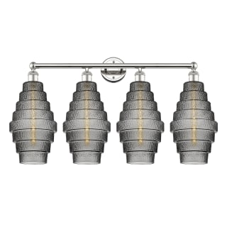 A thumbnail of the Innovations Lighting 616-4W-20-35 Cascade Vanity Polished Nickel / Smoked