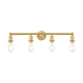 A thumbnail of the Innovations Lighting 616-4W-6-27 Edison Vanity Satin Gold