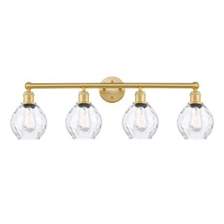 A thumbnail of the Innovations Lighting 616-4W-11-33 Waverly Vanity Satin Gold / Clear