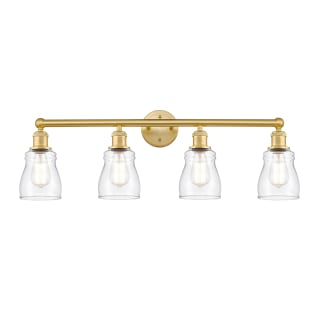 A thumbnail of the Innovations Lighting 616-4W-12-32 Ellery Vanity Satin Gold / Clear