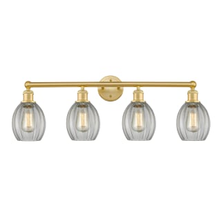 A thumbnail of the Innovations Lighting 616-4W-13-33 Eaton Vanity Satin Gold / Clear