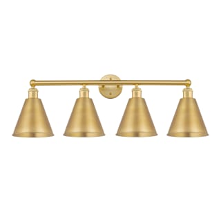 A thumbnail of the Innovations Lighting 616-4W-13-35 Ballston Cone Vanity Satin Gold