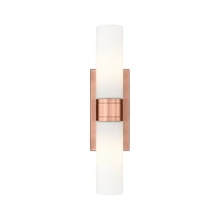 A thumbnail of the Innovations Lighting 617-2W-3-18 Ballston Urban Vanity Antique Copper / Striped White