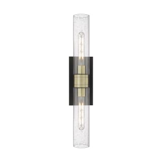 A thumbnail of the Innovations Lighting 617-2W-3-24 Ballston Urban Vanity Black Antique Brass / Seedy