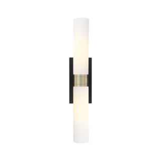 A thumbnail of the Innovations Lighting 617-2W-3-24 Ballston Urban Vanity Black Antique Brass / Striped White