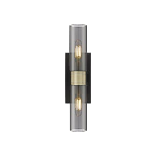 A thumbnail of the Innovations Lighting 617-2W-3-18 Ballston Urban Vanity Black Antique Brass / Plated Smoke