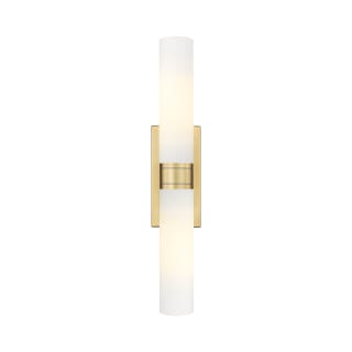 A thumbnail of the Innovations Lighting 617-2W-3-24 Ballston Urban Vanity Brushed Brass / Striped White