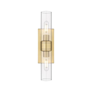 A thumbnail of the Innovations Lighting 617-2W-3-18 Ballston Urban Vanity Brushed Brass / Clear