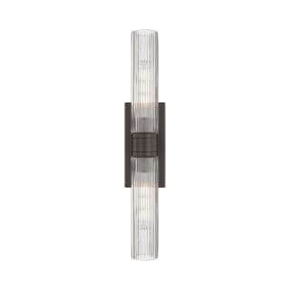 A thumbnail of the Innovations Lighting 617-2W-3-24 Ballston Urban Vanity Oiled Brass / Striped Clear