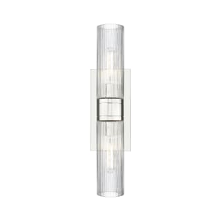 A thumbnail of the Innovations Lighting 617-2W-3-18 Ballston Urban Vanity Polished Nickel / Striped Clear