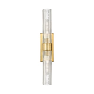 A thumbnail of the Innovations Lighting 617-2W-3-24 Ballston Urban Vanity Satin Gold / Striped Clear