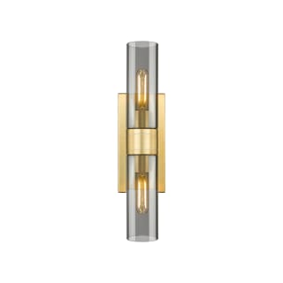 A thumbnail of the Innovations Lighting 617-2W-3-18 Ballston Urban Vanity Satin Gold / Plated Smoke