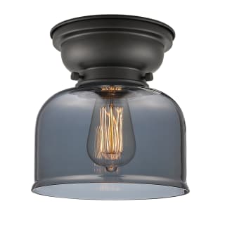 A thumbnail of the Innovations Lighting 623-1F Large Bell Matte Black / Plated Smoke