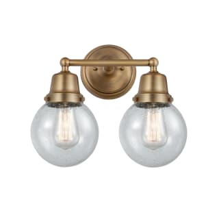A thumbnail of the Innovations Lighting 623-2W-12-14 Beacon Vanity Brushed Brass / Seedy