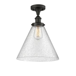 A thumbnail of the Innovations Lighting 916-1C-13-12-L Cone Semi-Flush Oil Rubbed Bronze / Seedy