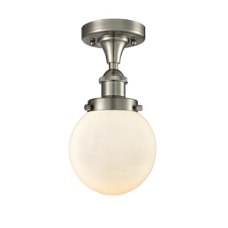 A thumbnail of the Innovations Lighting 916-1C Beacon Brushed Satin Nickel / Matte White