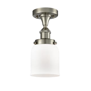 A thumbnail of the Innovations Lighting 916-1C Small Bell Brushed Satin Nickel / Matte White