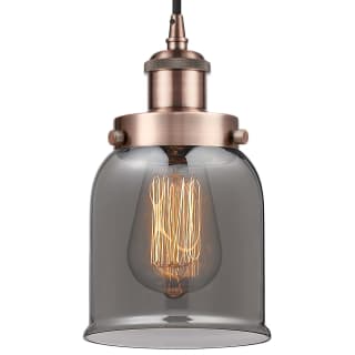 A thumbnail of the Innovations Lighting 916-1P-10-5 Bell Pendant Antique Copper / Plated Smoke