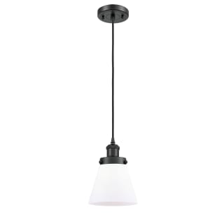 A thumbnail of the Innovations Lighting 916-1P Small Cone Matte Black / Matte White