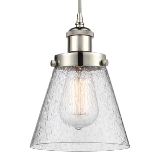 A thumbnail of the Innovations Lighting 916-1P-9-6 Cone Pendant Polished Nickel / Seedy