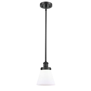 A thumbnail of the Innovations Lighting 916-1S Small Cone Matte Black / Matte White