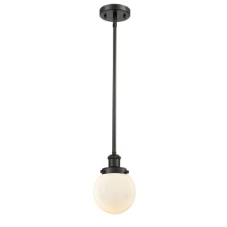 A thumbnail of the Innovations Lighting 916-1S Beacon Oil Rubbed Bronze / Matte White