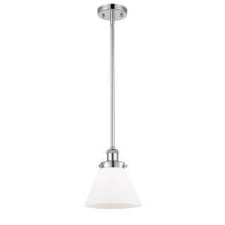 A thumbnail of the Innovations Lighting 916-1S Large Cone Polished Chrome / Matte White
