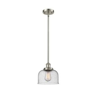 A thumbnail of the Innovations Lighting 916-1S Large Bell Brushed Satin Nickel / Seedy