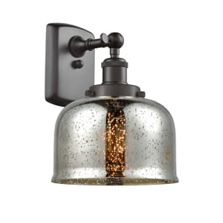 A thumbnail of the Innovations Lighting 916-1W-13-8 Bell Sconce Oil Rubbed Bronze / Silver Plated Mercury