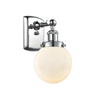 A thumbnail of the Innovations Lighting 916-1W Beacon Polished Chrome / Matte White