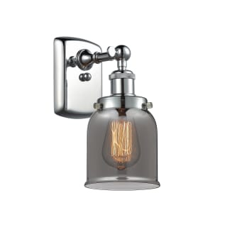 A thumbnail of the Innovations Lighting 916-1W Small Bell Polished Chrome / Plated Smoke