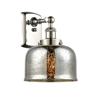 A thumbnail of the Innovations Lighting 916-1W-13-8 Bell Sconce Polished Nickel / Silver Plated Mercury