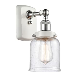 A thumbnail of the Innovations Lighting 916-1W-12-5 Bell Sconce White and Polished Chrome / Seedy