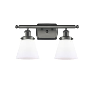 A thumbnail of the Innovations Lighting 916-2W Small Cone Oil Rubbed Bronze / Matte White