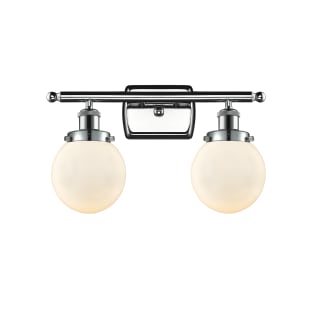 A thumbnail of the Innovations Lighting 916-2W Beacon Polished Chrome / Matte White