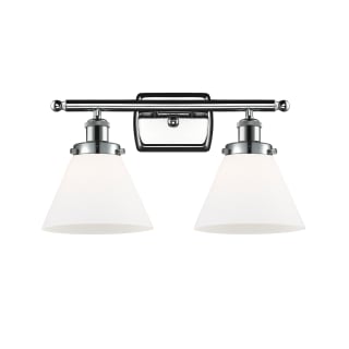 A thumbnail of the Innovations Lighting 916-2W Large Cone Polished Chrome / Matte White