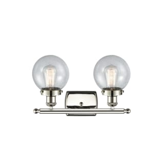A thumbnail of the Innovations Lighting 916-2W-11-16 Beacon Vanity Polished Nickel / Seedy