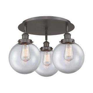 A thumbnail of the Innovations Lighting 916-3C-12-20 Canton Flush Oil Rubbed Bronze / Clear