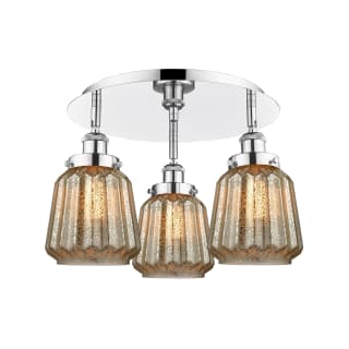 A thumbnail of the Innovations Lighting 916-3C-8-19 Chatham Flush Polished Chrome / Mercury