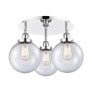 A thumbnail of the Innovations Lighting 916-3C-12-20 Canton Flush Polished Chrome / Seedy